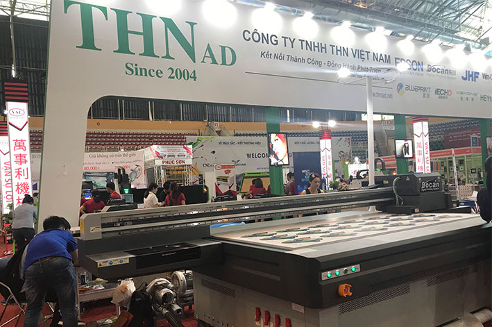 Thịnh Hồng Nguyên tham gia triễn lãm thiết bị công nghệ quảng cáo Việt Nam 2019