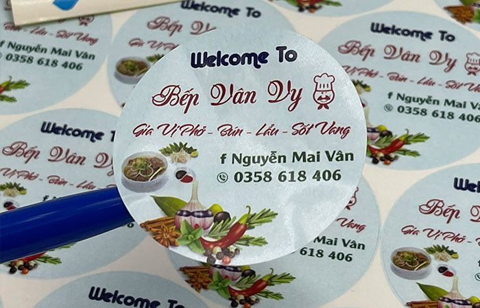 Decal giấy hiện nay có rất nhiều ứng dụng trong cuộc sống