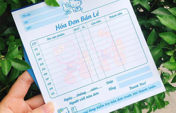 Máy in kim hiện nay thường được sử dụng để in các hóa đơn, chứng từ